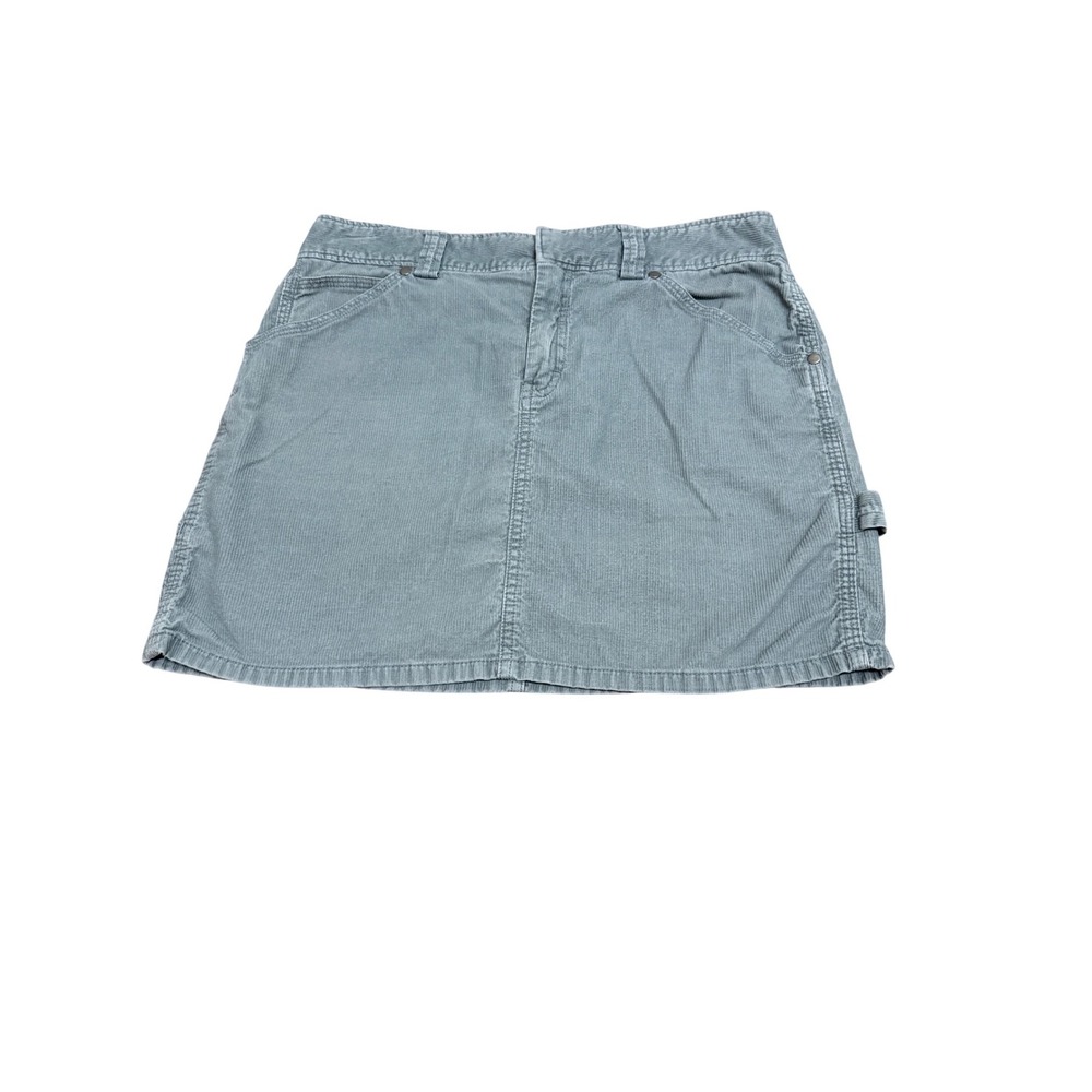 J. Crew (Sage Green)‎ Corduroy Carpenter Mini Skirt Women Size 6